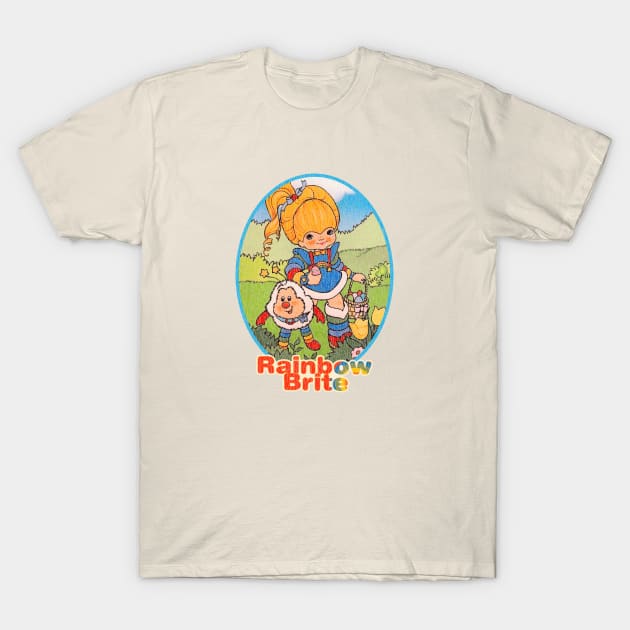 80s Happy Easter Rainbow Brite T-Shirt by Tangan Pengharapan